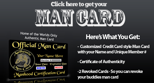 Get Your Man Card