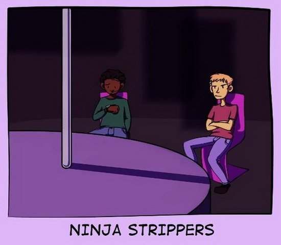 Strippers who are ninjas