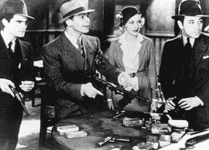 Scarface 1932 Gangster Meeting